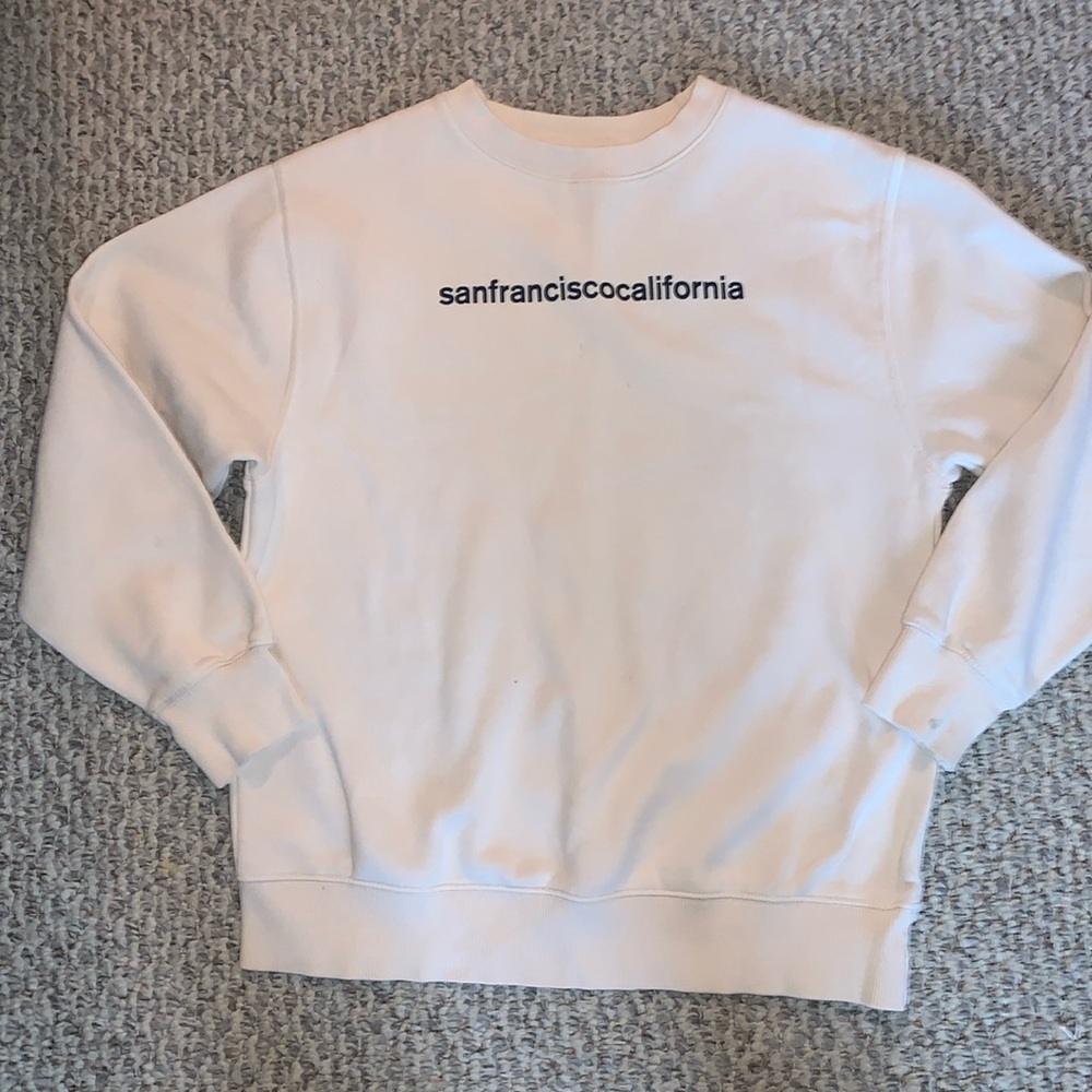 Zara Girls crew neck, color: white, size: 11-12, 152 cm